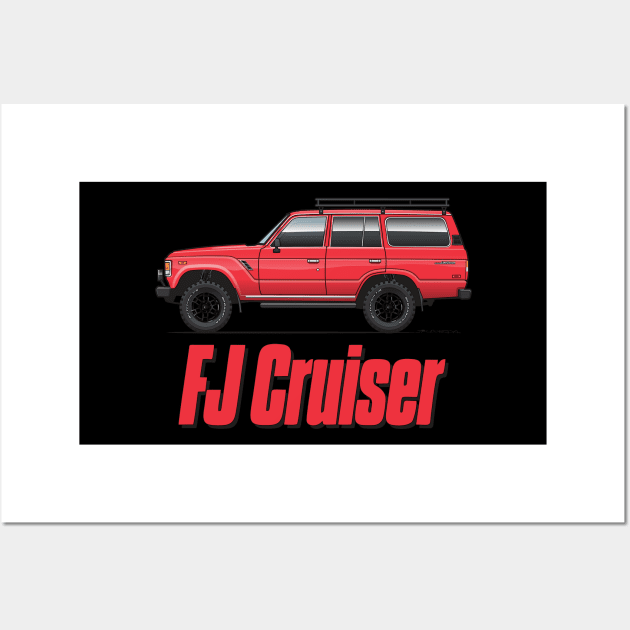 Cruiser-red Wall Art by JRCustoms44